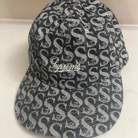 Supreme Monochrome Reptile Pattern Cap - Picture 8 of 8